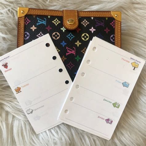 louis vuitton agenda pm multicolor|lv pm agenda refill.